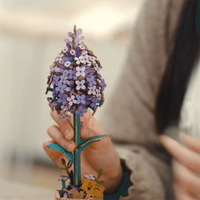Rowood Lilac Wooden Bloom Craft Kit additional image