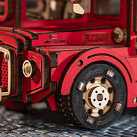 Rolife London Tour Bus 3D Wooden Kit additional image