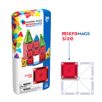 microMAGS Magna Tiles 26pc Travel Set additional image