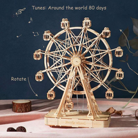 Rolife Music Box Ferris Wheel Wooden Kit additional image