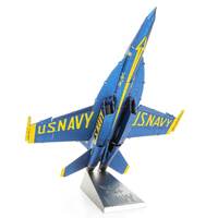 Metal Earth ICONX Blue Angels F/A 18 Super Hornet additional image