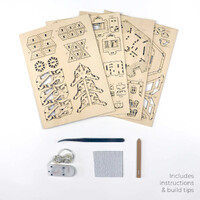 Woodland Outpost DIY Treehouse Model Kit additional image