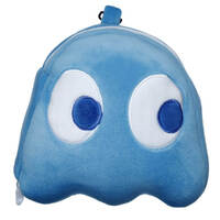 Pac Man Blue Ghost Travel Pillow and Eye Mask Set additional image