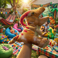 Parasaurolophus Plush Hand Puppet additional image