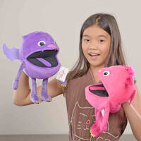 Pink Baby Monster Puppet additional image