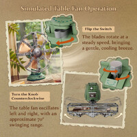 Retro Collection Table Fan Construction Set additional image