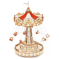 ROKR Amusement Park Swing Ride DIY Music Box Kit additional image