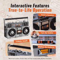 Retro Boombox Construction Set 993pcs additional image