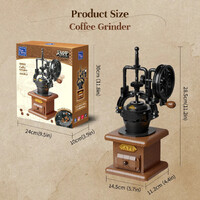 Retro Coffee Grinder Construction Set 446pcs additional image