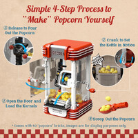 Retro Collection Popcorn Machine Construction Set additional image