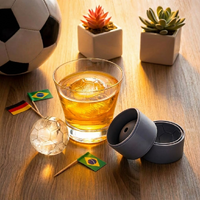 Soccer Ball Ice Ball Moulds Set of 2 additional image