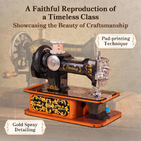 Retro Collection Hand Crank Sewing Machine Construction Set additional image