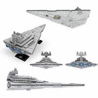 Star Wars Imperial Star Destroyer 278pc 3D Paper Model Kit additional image