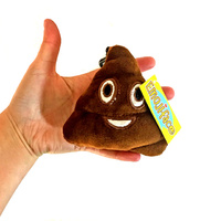 Smiling Poo Emojiface Keyring additional image