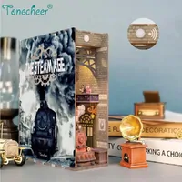 The Steam Age 3D Wooden Puzzle DIY Book Nook Kit additional image