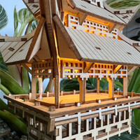 Temple of Gratitude DIY Treehouse Model Kit additional image