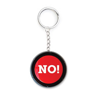 The No Button Keyring additional image