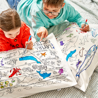 Colour and Learn Under the Sea Pillowcase additional image