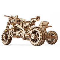 UGears Bike with Sidecar additional image