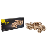 UGears Cargo Truck Mechanical Model Kit additional image