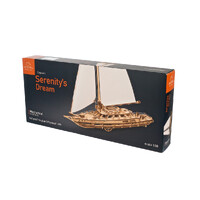 UGears Serenity's Dream Yacht Mechanical Model Kit additional image