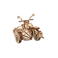 UGears Hagrid's Flying Motorbike with Sidecar Model Kit additional image