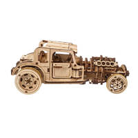 UGears Hot Rod Furious Mouse Wooden Model Kit additional image