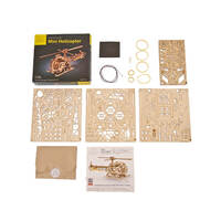 UGears Mini Helicopter Model Kit additional image