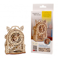 UGears Vintage Alarm Clock Mechanical Model Kit additional image