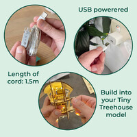 USB Light with Timer for Tiny Treehouse Upgrade additional image