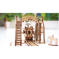 UGears Tram Line Wooden Model Kit additional image