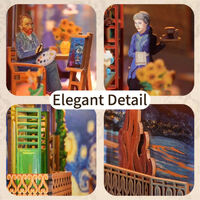 Vincents World 3D Wooden Puzzle DIY Book Nook Kit additional image