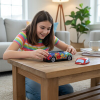 VW Beetle Splash Buggy Tin with 550pc Puzzle additional image
