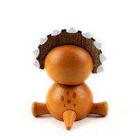 Wooden Triceratops Bobbler additional image