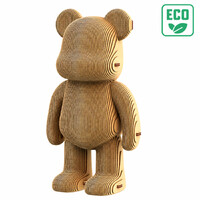 Arty Bear 3D Cardboard Puzzle additional image