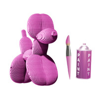 Balloon Dog 3D Cardboard Puzzle additional image