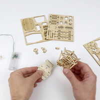 Beach Bar DIY Mini Treehouse Model Kit additional image