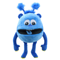 Blue Baby Monster Puppet additional image