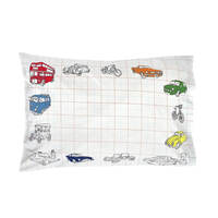 Colour and Learn Working Wheels Pillowcase additional image