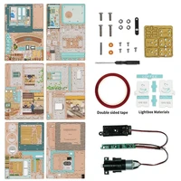 Cape Coffee Shop 3D Wooden Puzzle DIY Storage Box additional image