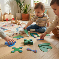 Clixo Itsy Pack 18pcs Flamingo Turquoise additional image