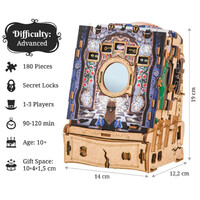 Cluepuzzle Wonderbox of Alice Jigsaw Puzzle Box additional image