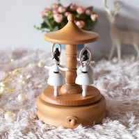 Dancing Ballerina Wooden Music Box additional image
