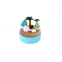 Dinosaur Paradise Wooden Music Box additional image