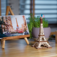 UGears Eiffel Tower Mini Wooden Model Kit additional image