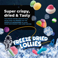 Freeze Dried Candy Sour Worms Pack 40gm additional image