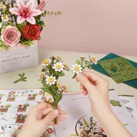 Rowood Wooden Flower Basket Craft Kit additional image