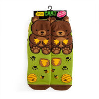 Feet Speak Bearly Awake Socks additional image