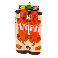 Feet Speak Hot Dog Socks additional image