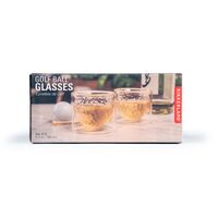Golf Ball Glasses 2pc Set additional image